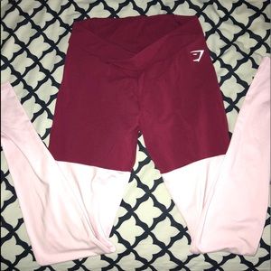 Gymshark two-toned leggings